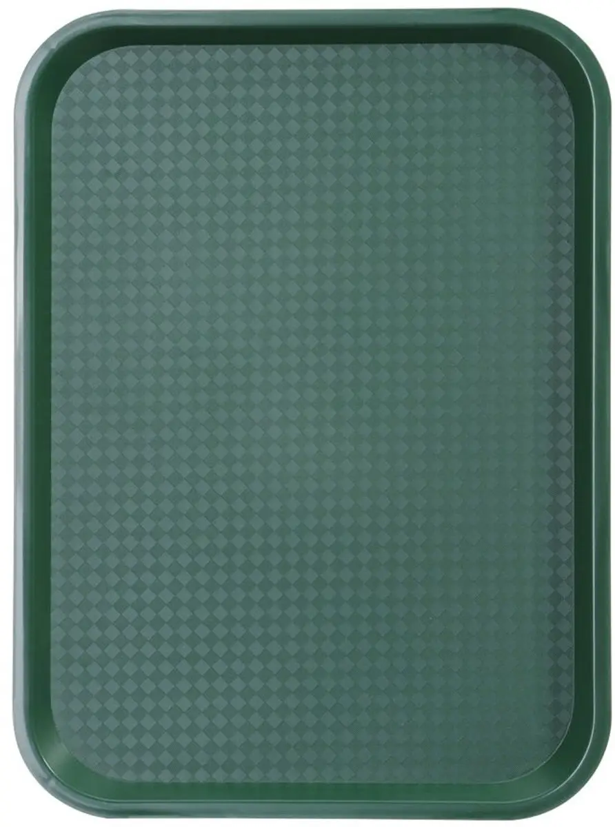 HENDI Fastfood Dienblad Groen 305x415x20mm - PP