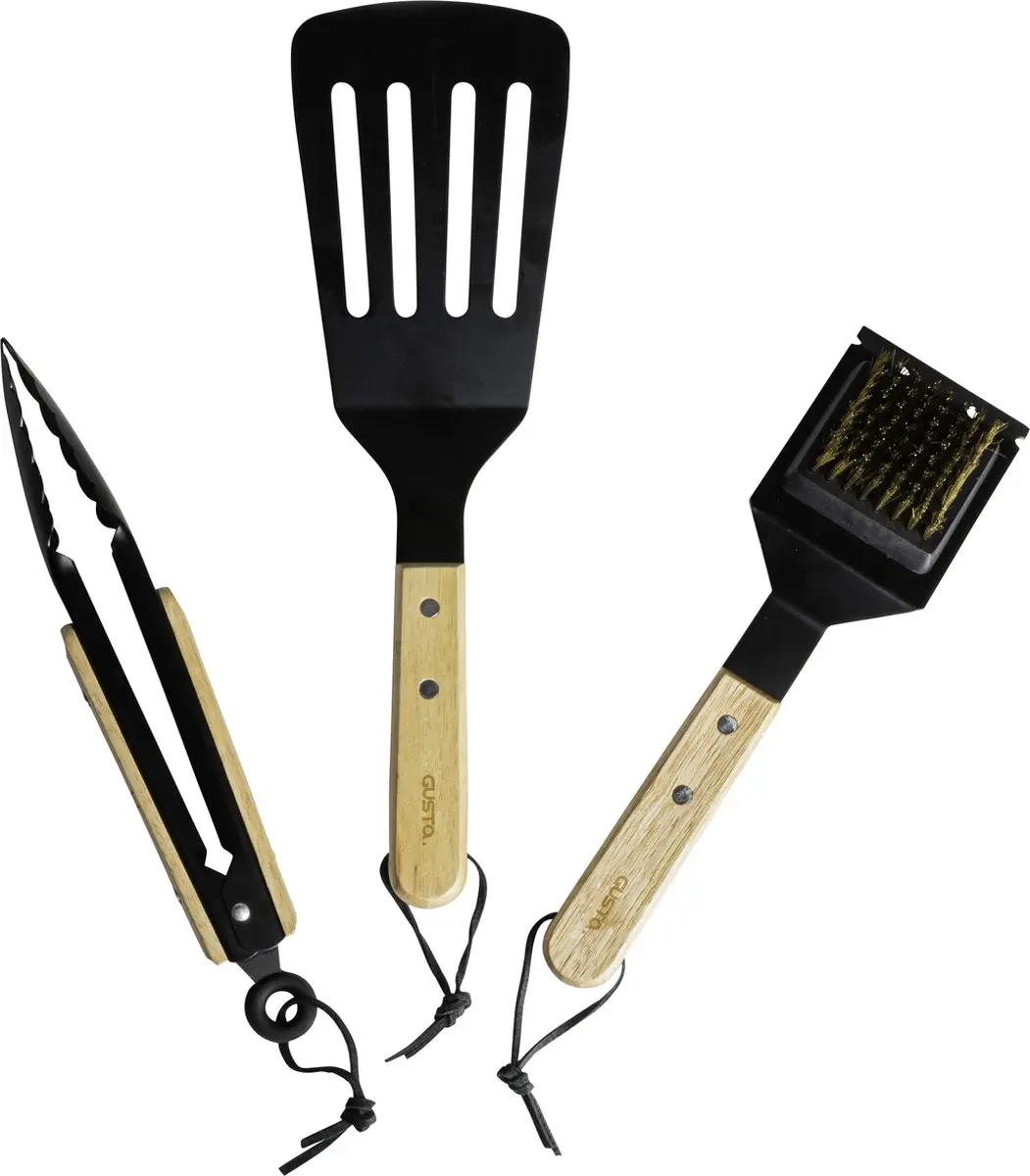 Gusta BBQ Gereedschapset 3-delig