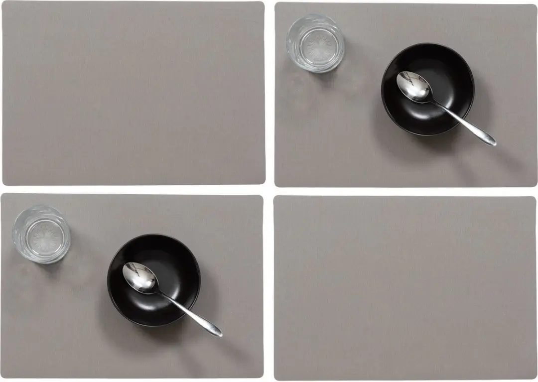 Wicotex Luxe Placemats Taupe