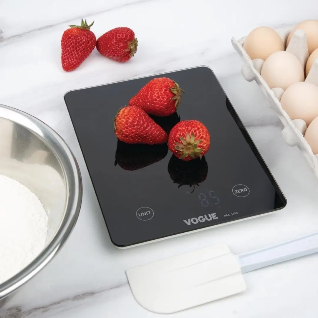 Vogue FS488 Digitale Weegschaal 10 kg - Zwart