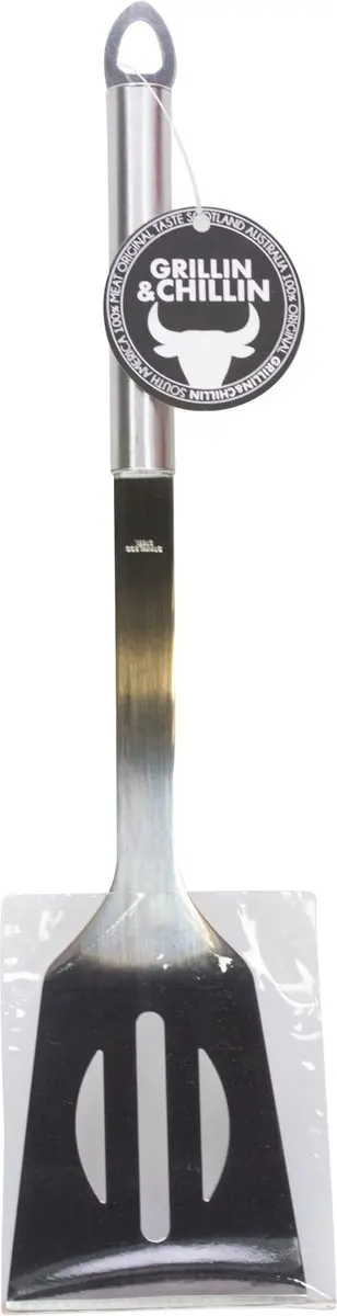 Gusta BBQ Spatel 37cm - Roestvrij Staal - 2 Stuks