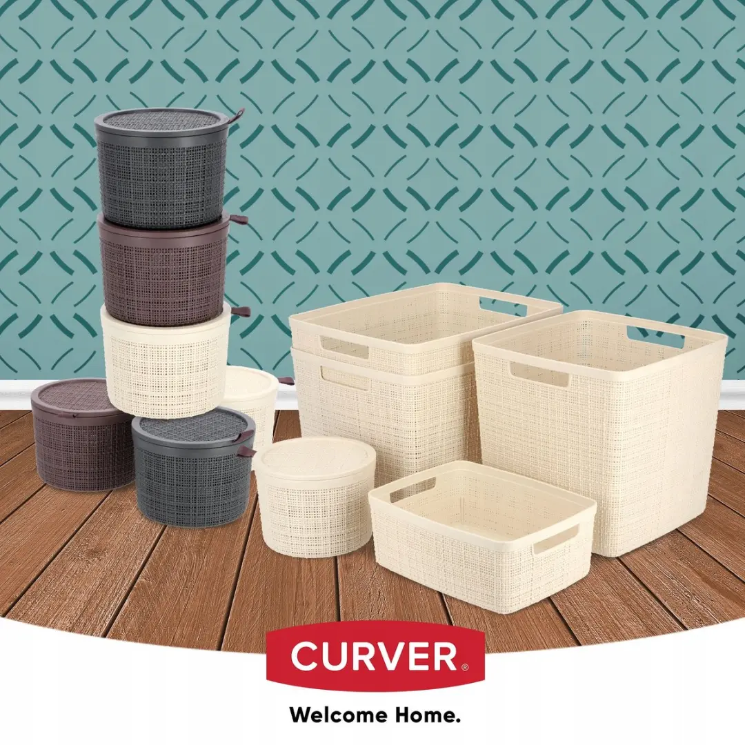 Curver Jute Mandje 2L - Wit