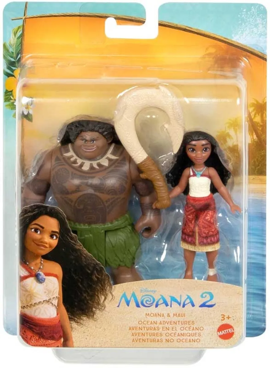Mattel Disney Moana & Maui Speelfiguur
