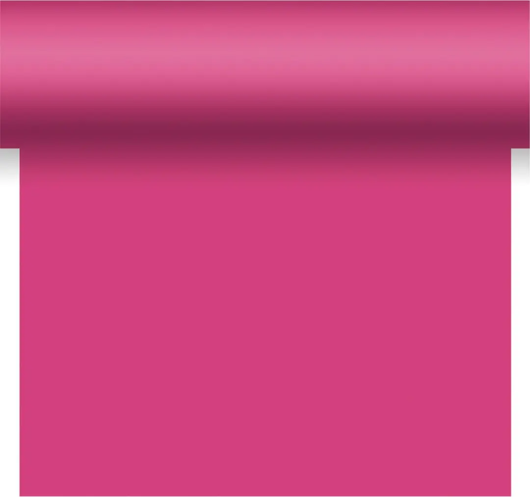Duni Tafelloper Textiellook Fuchsia Roze 480x40cm