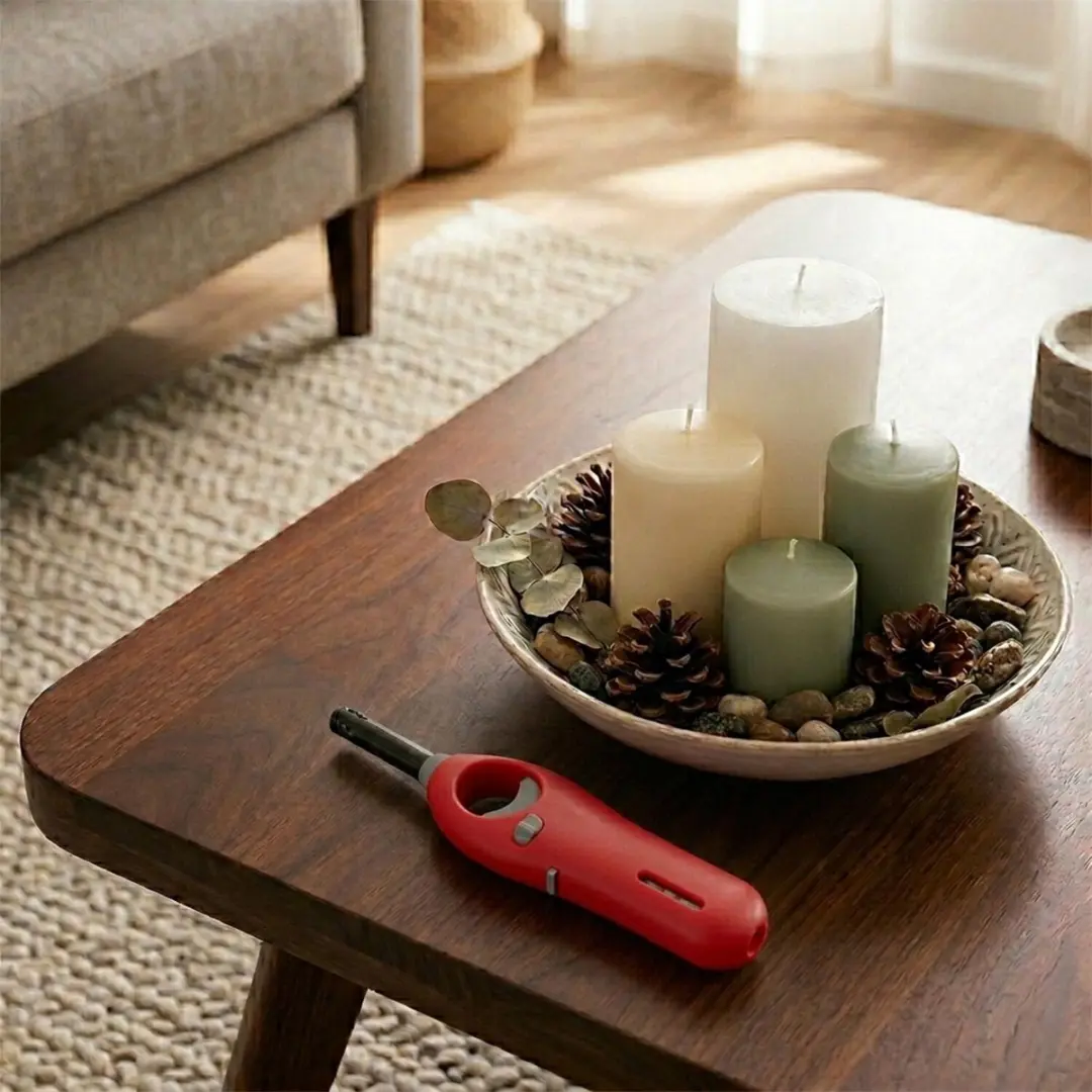 Cosy&Trendy Gasaansteker - Rood - 18,5 cm