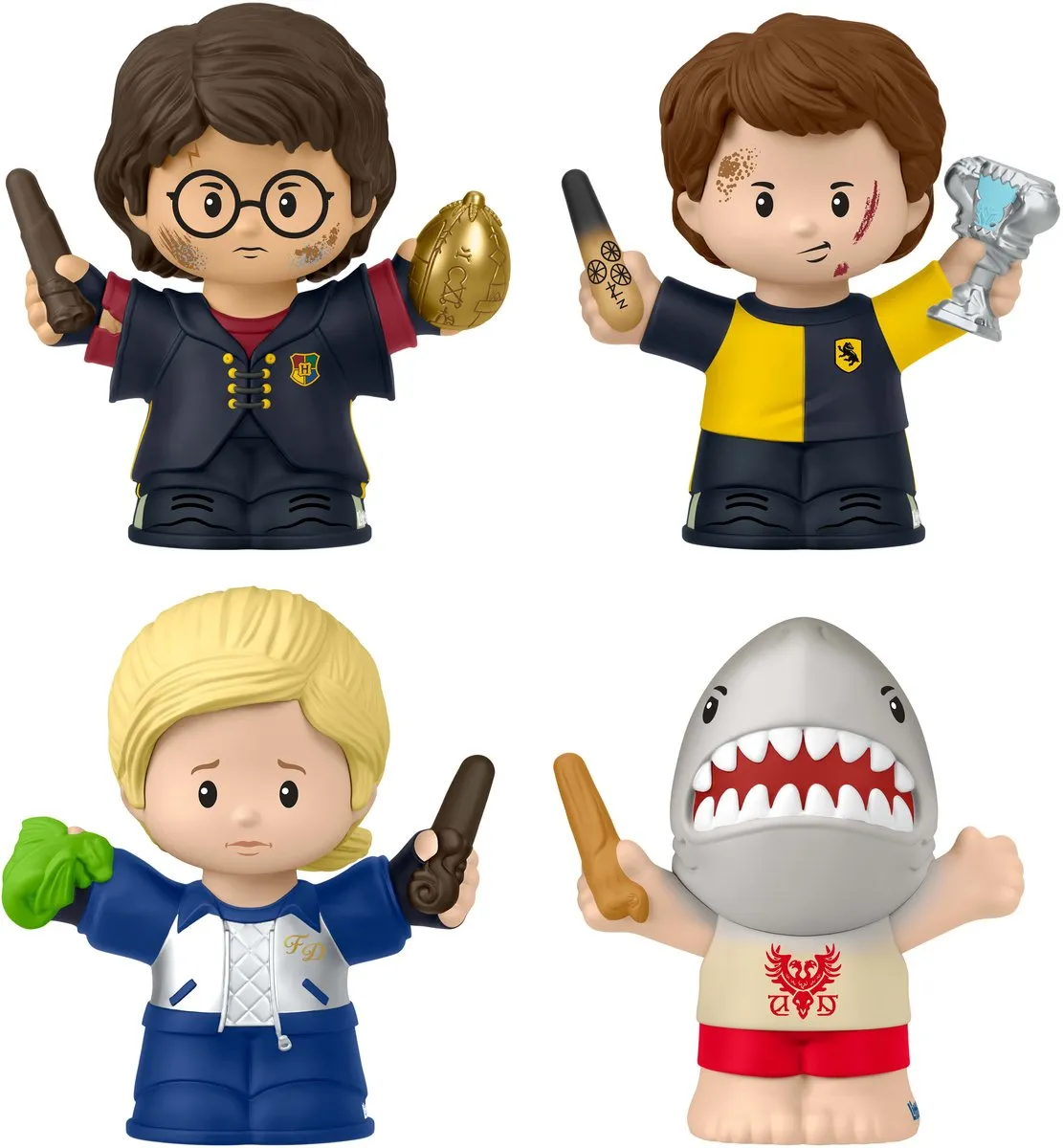 Fisher Price Little People Harry Potter Speelfiguren - 4 Stuks Multicolor