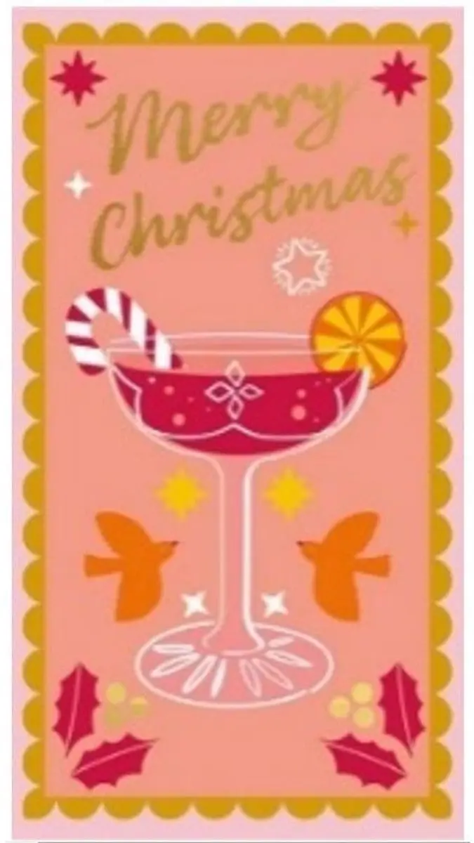 Duni Kerst Cocktail Servetten 33x40cm