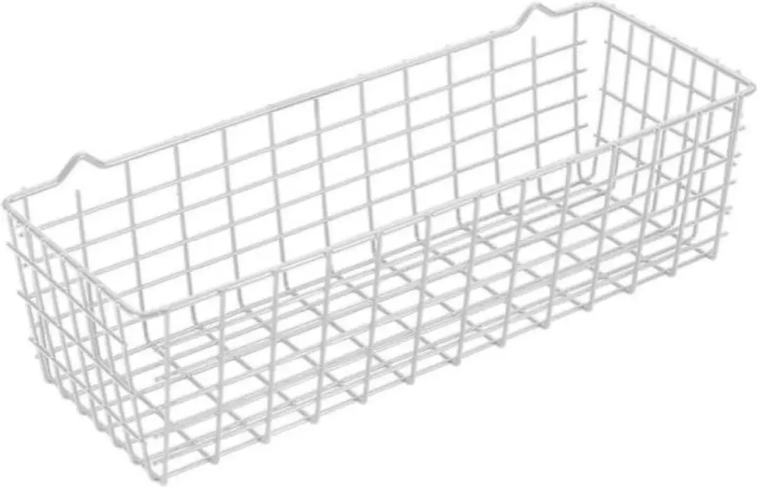 Metaltex Pandino Mandje 33x12cm - Wit - afbeelding 4 van 6