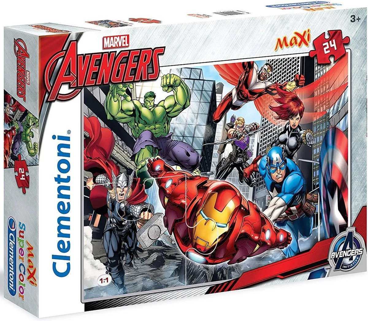 Clementoni Maxi Supercolor The Avengers Legpuzzel 35 Stuks