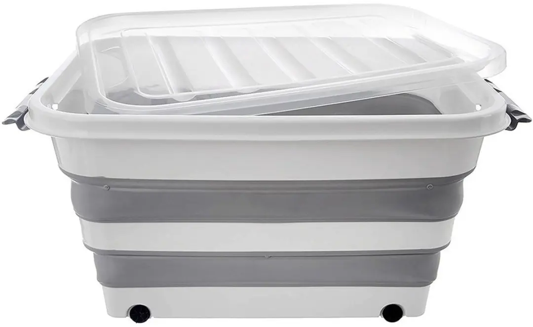 Orion Kemp Serie Opbergdoos op Wielen 30L - Grijs - afbeelding 4 van 6