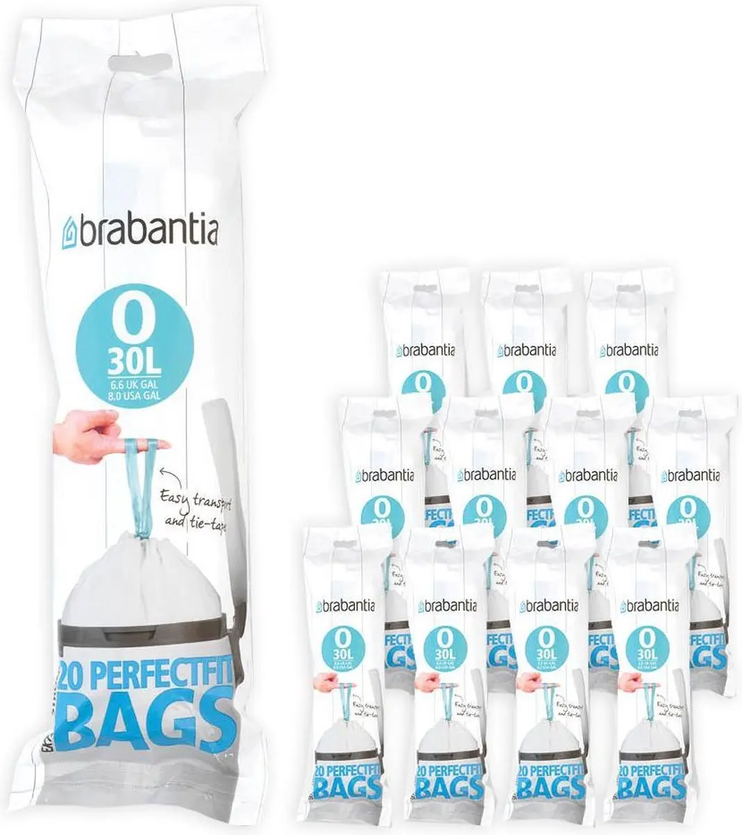 Brabantia PerfectFit Vuilniszakken 30L