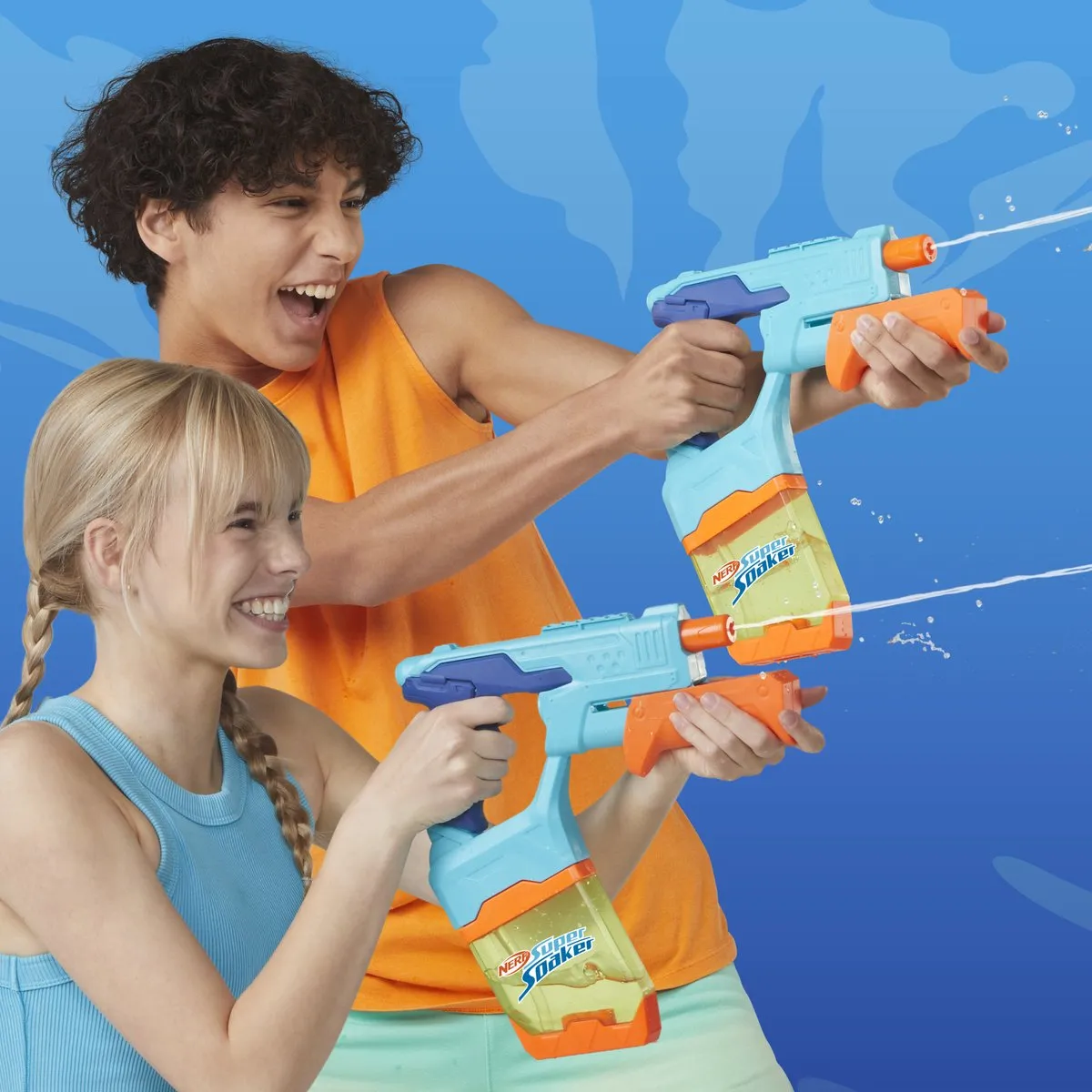 Nerf Super Soaker Dunk-Fill Waterpistool Duopack 300ml - Multicolor