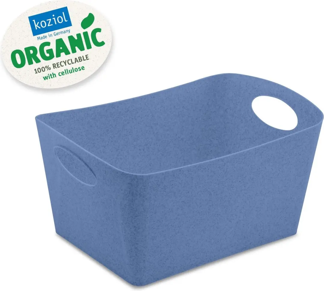 Koziol Boxxx M Organic Opbergbox 3,5L - Blauw