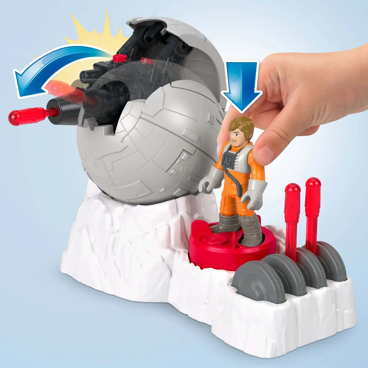 Mattel Star Wars Imaginext Rebel Base Cannon Blaster - Multicolor