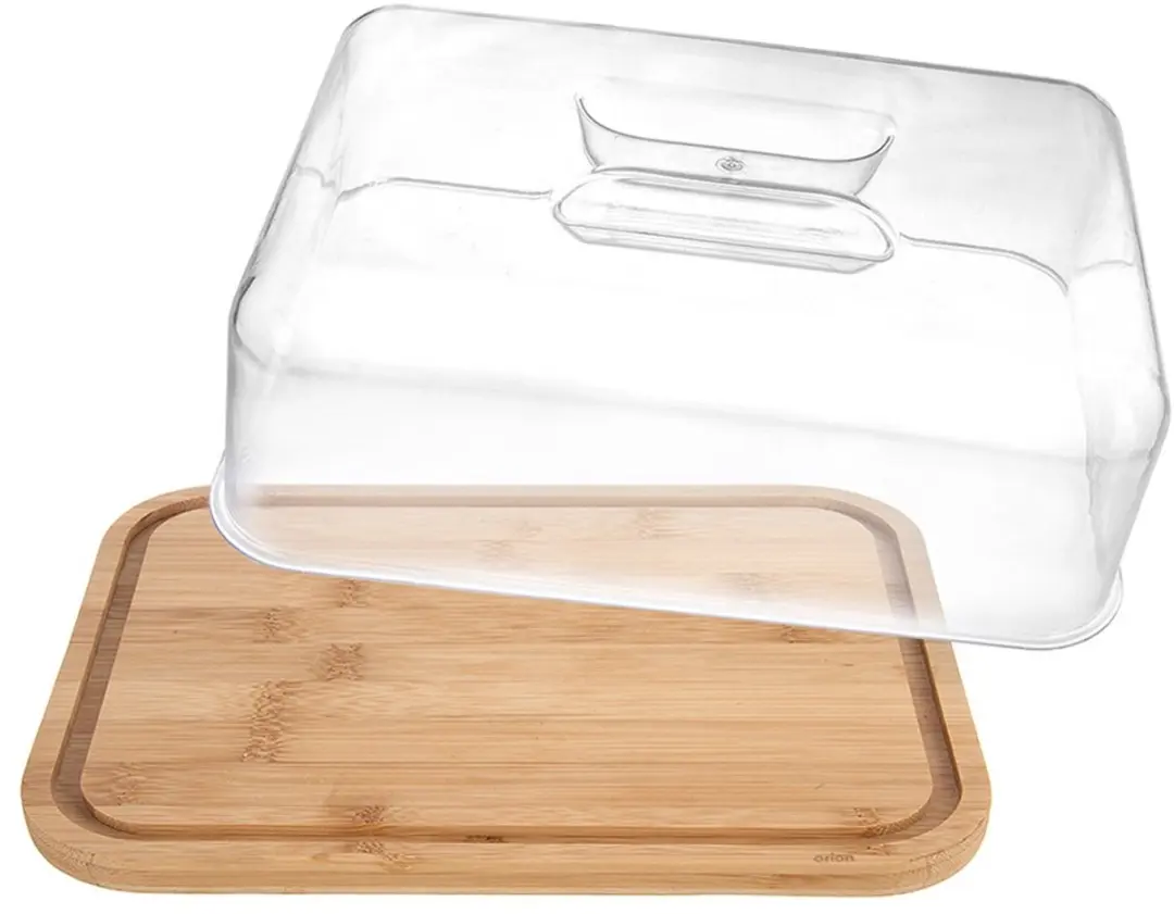 Orion Bamboe Serveerplank 28x22x11cm - Beige