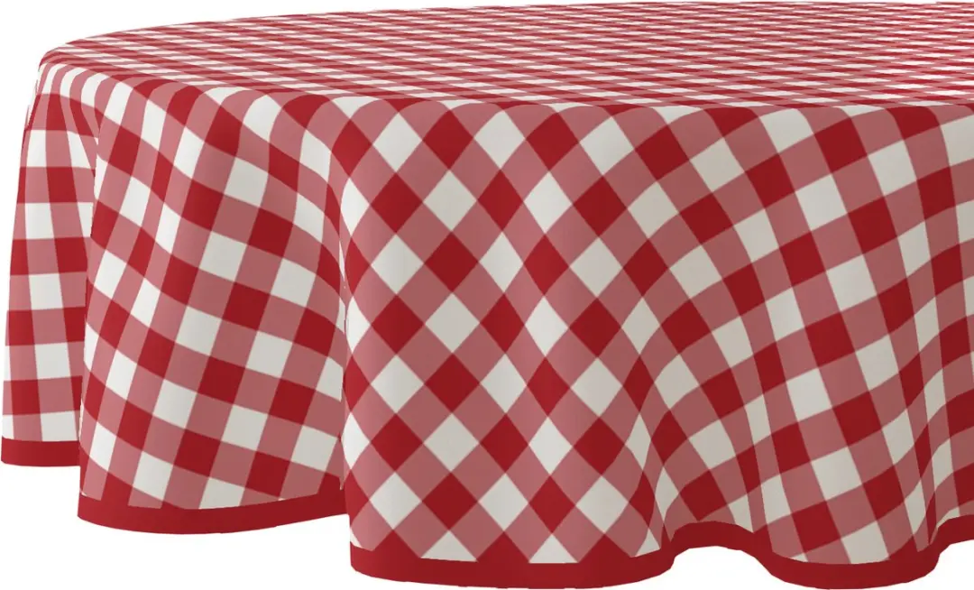 Wicotex Tafelzeil Rood Rond 160cm