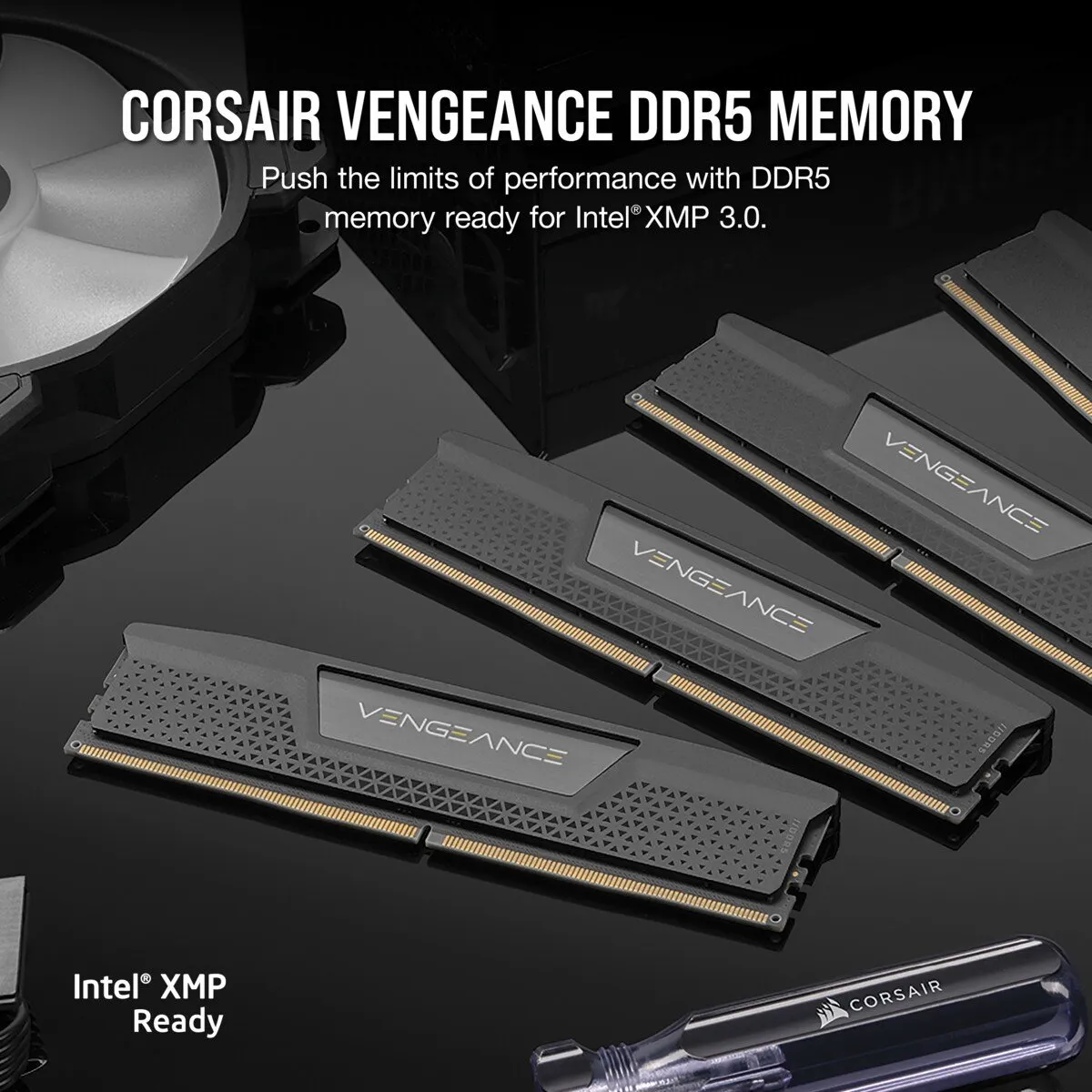 Corsair Vengeance CMK64GX5M2B5600C40 DDR5 64GB - 2x32GB - Zwart