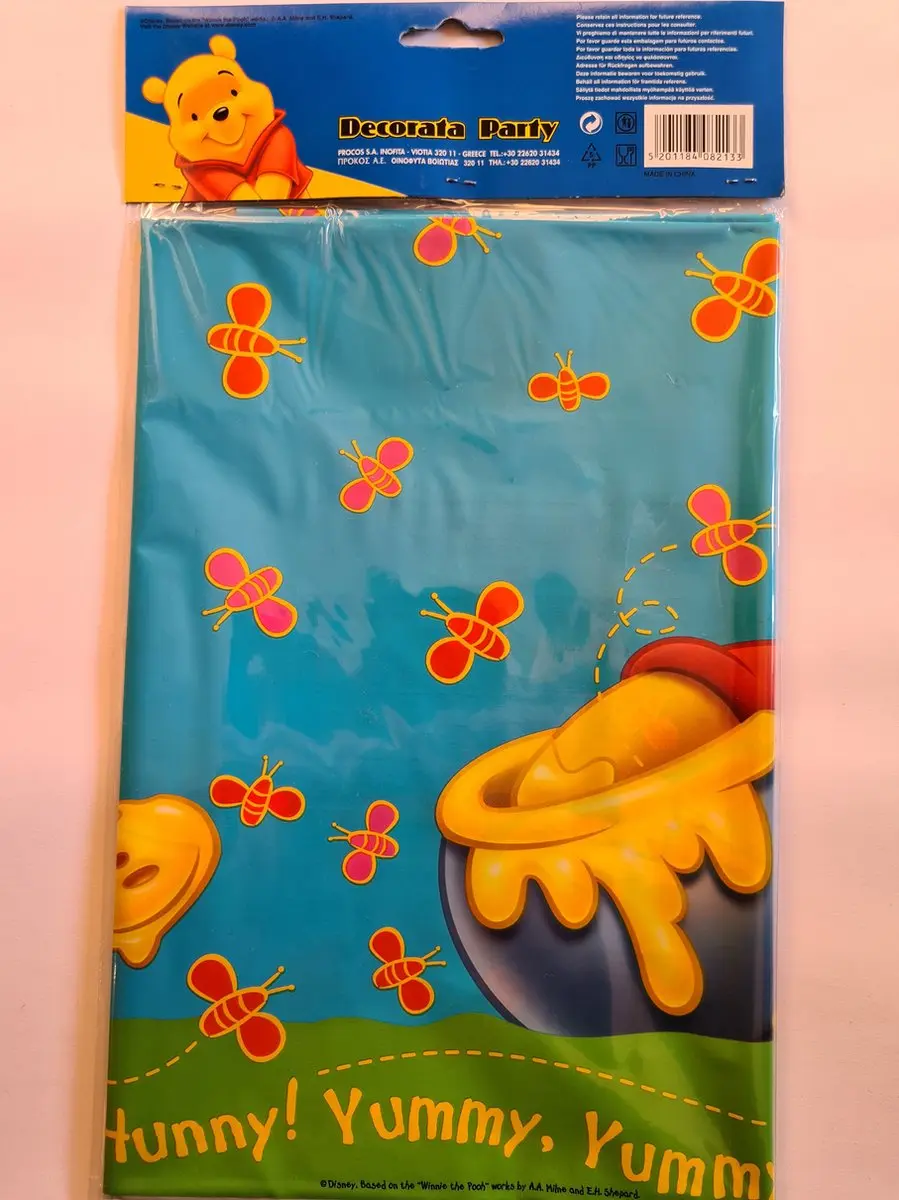 Disney Winnie de Pooh Tafelkleed 120x180cm - Multicolor