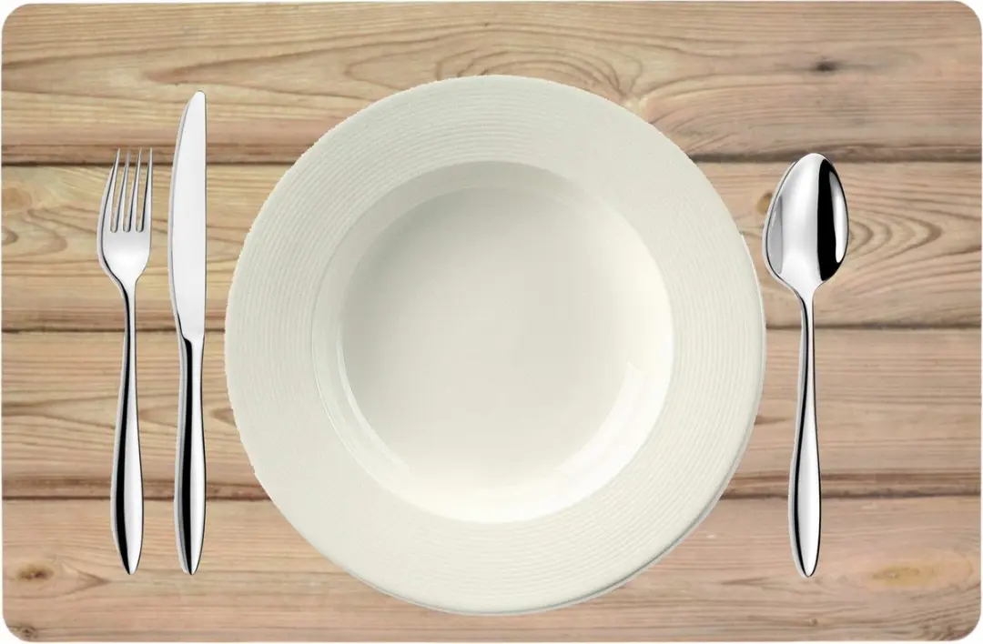 Bellatio Design Placemats Houtlook Bruin