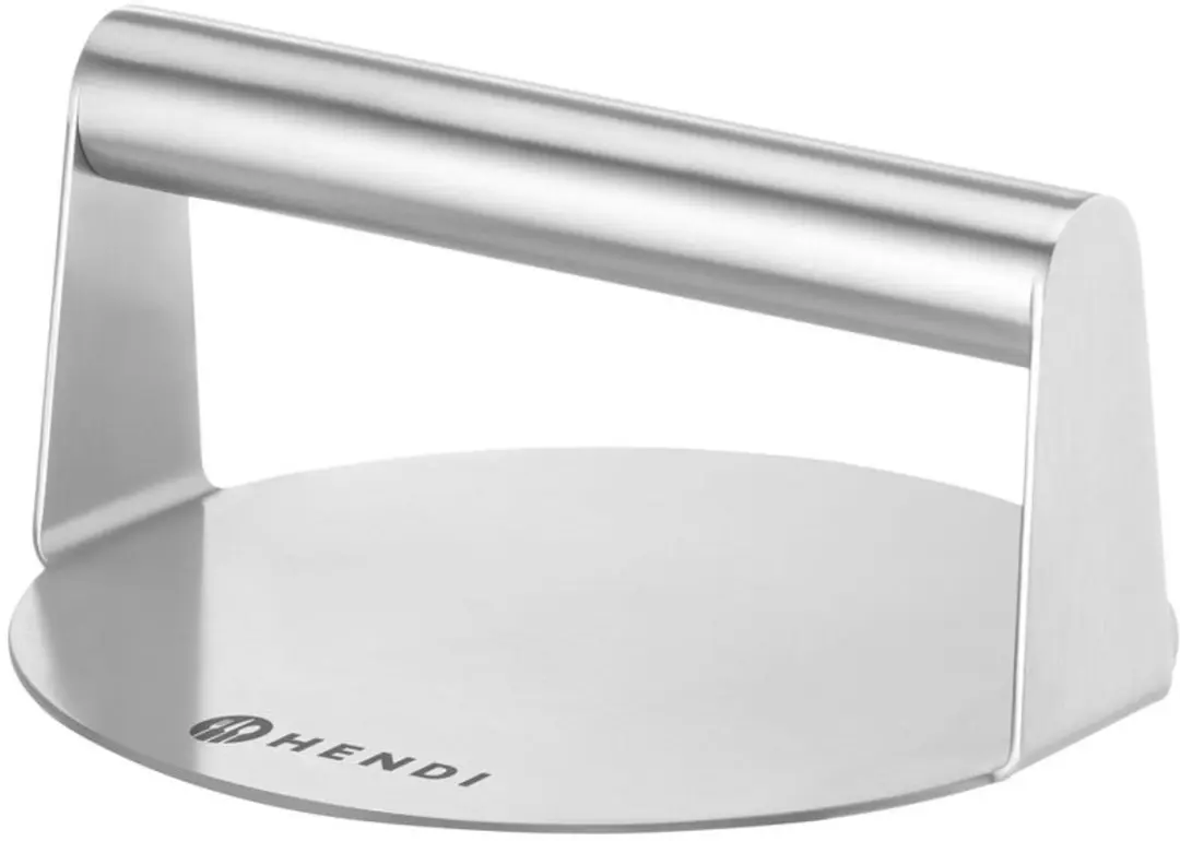HENDI Hamburgerpers RVS 16cm - Zilver
