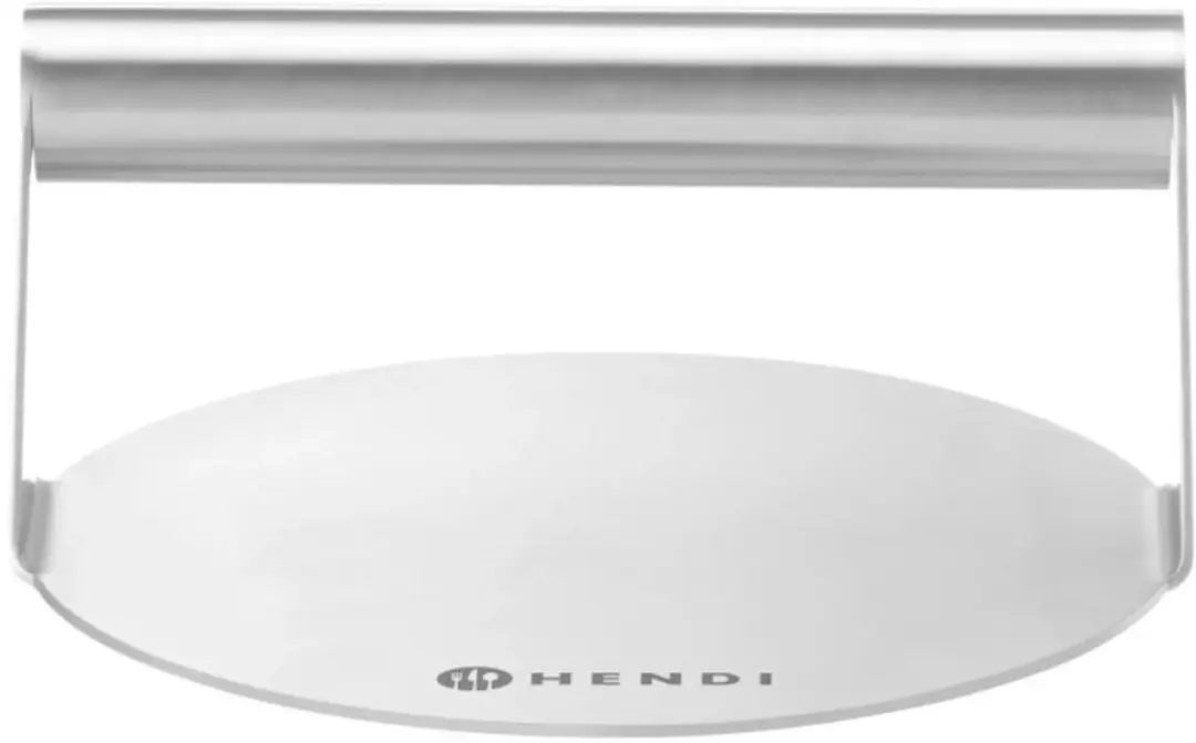 HENDI Hamburgerpers RVS 16cm - Zilver