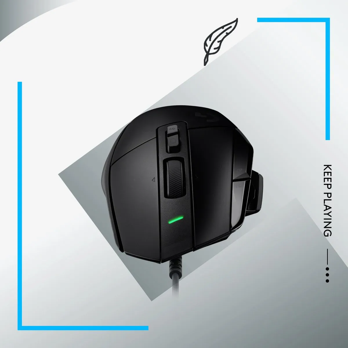 Logitech G G502 X 910-006138 Gamingmuis - Rechtshandig - 13 Knoppen - Zwart