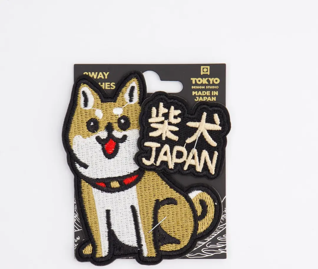 Tokyo Design Studio Patch 2Way Shiba Hond Japan