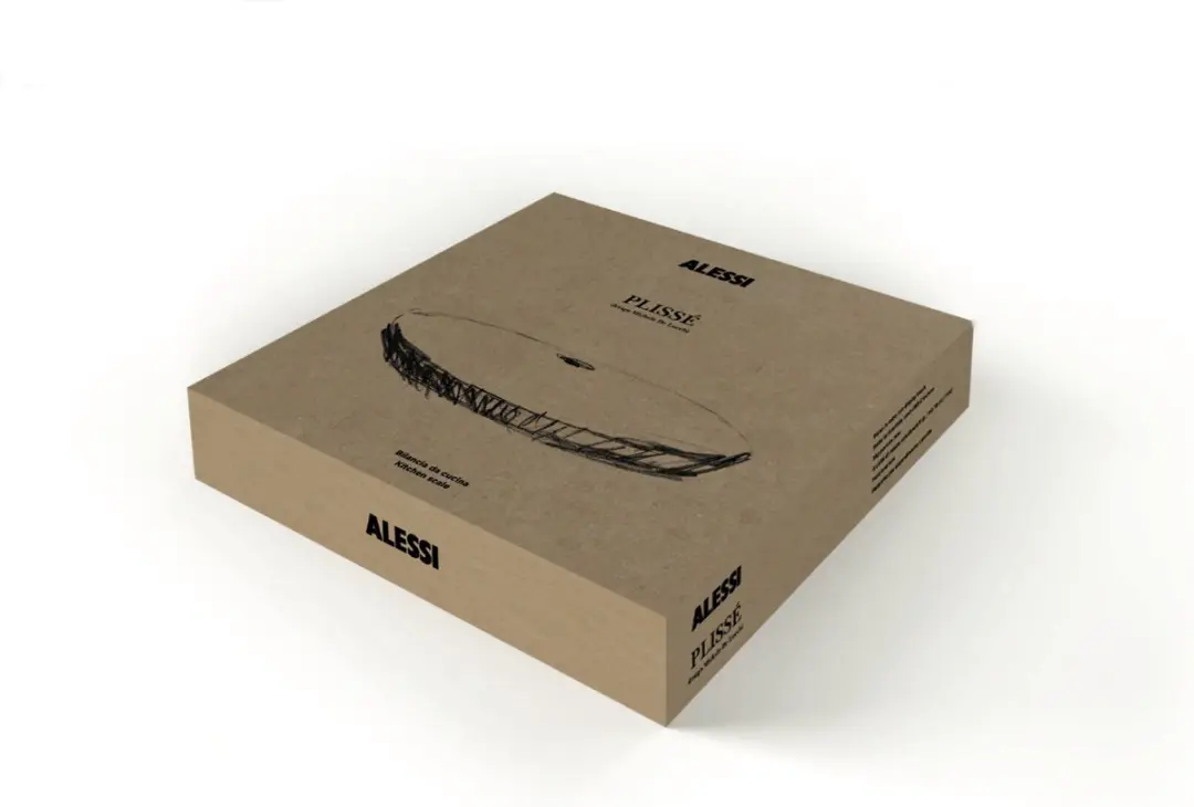 Alessi Plissé Keukenweegschaal - Wit