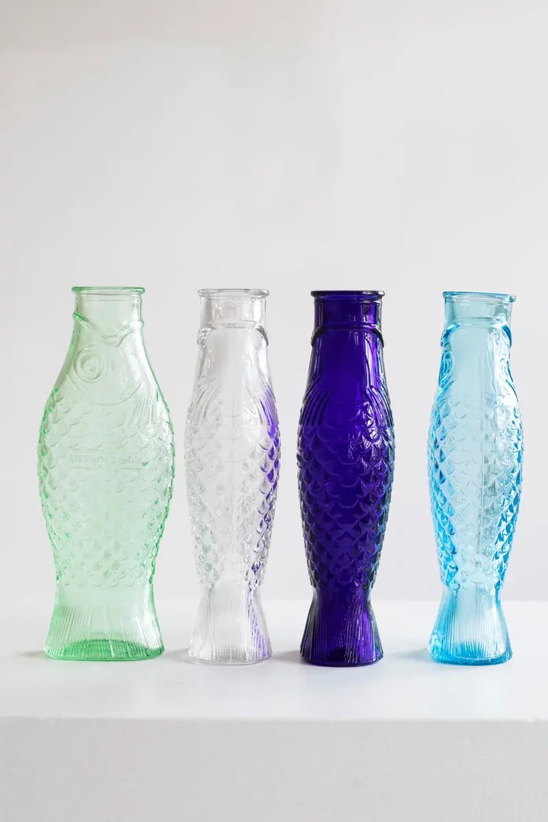 Serax Paola Navone Fish & Fish Karaf - Lichtblauw