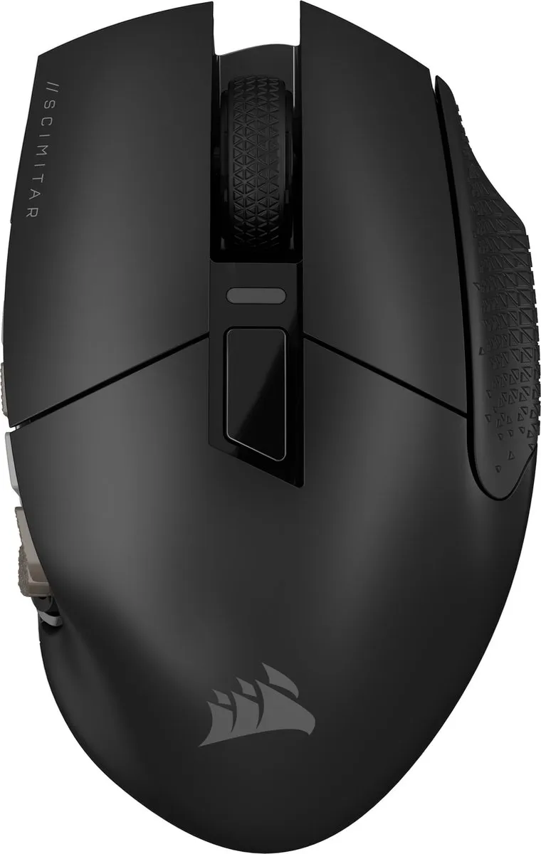 Corsair Scimitar Elite CH-9314311-EU Gaming Muis - Draadloos - 16 Knoppen - Zwart - afbeelding 6 van 6