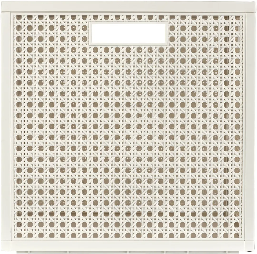 Curver Kaya Opbergmand Cube 19L - 28x28x28cm - Wit