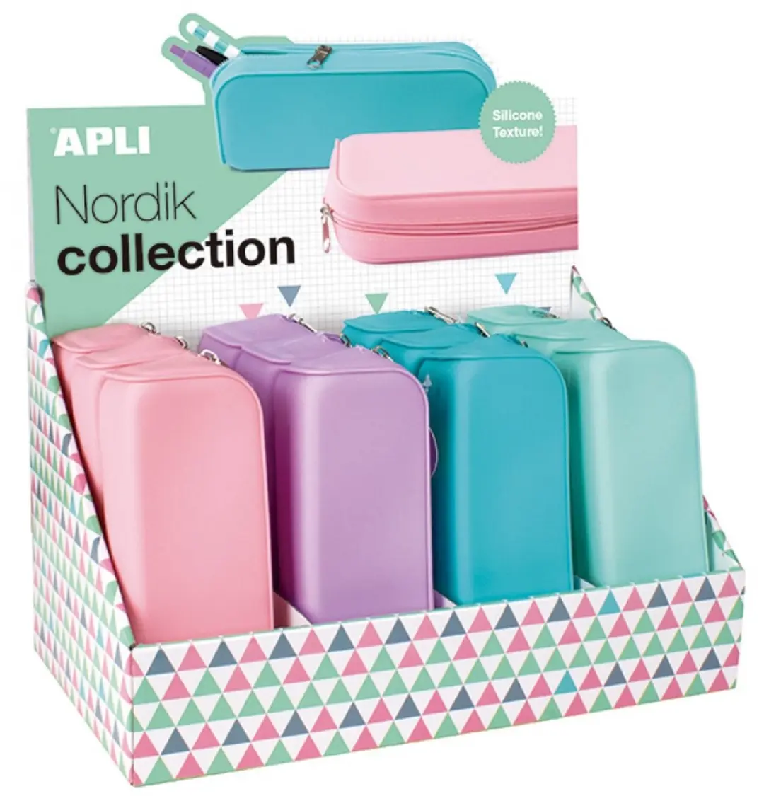 Apli Kids Siliconen Etui Soft Nordic Meerkleurig