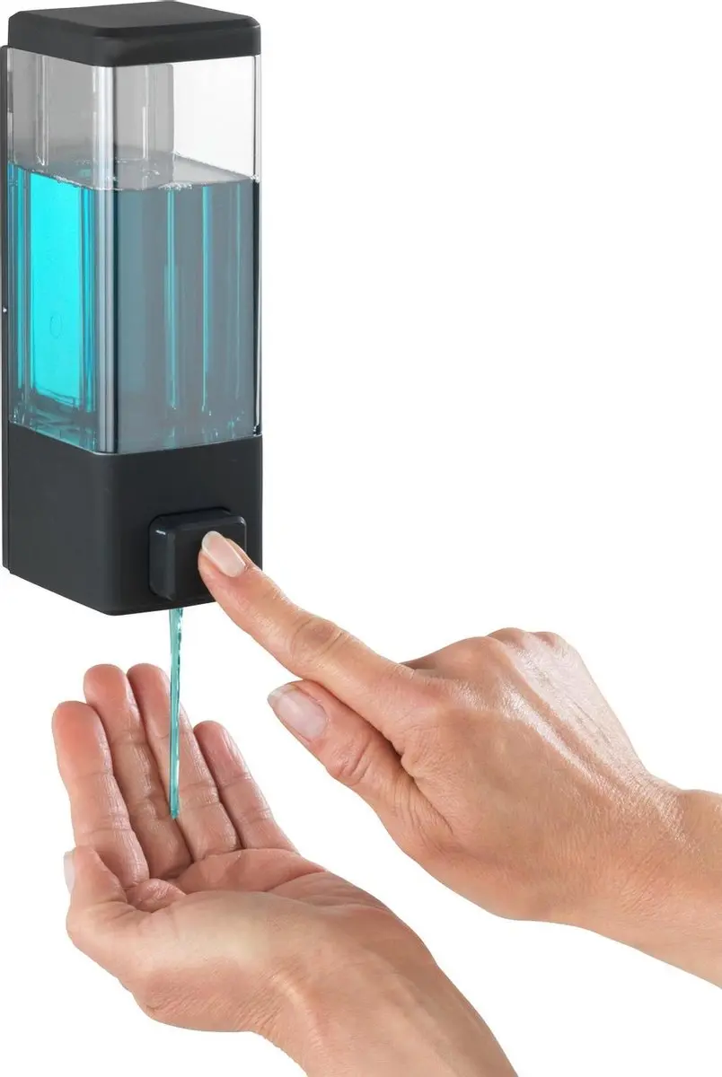 Wenko Zeepdispenser wand zwart
