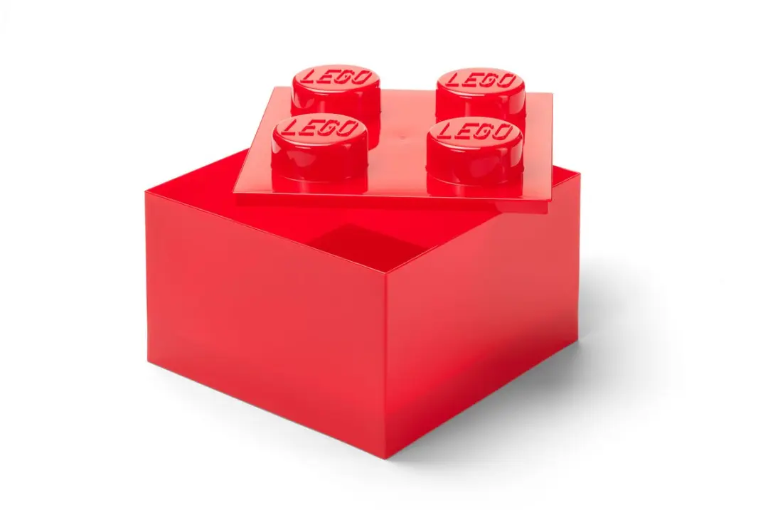 Opbergbox Brick 4 met Deksel.