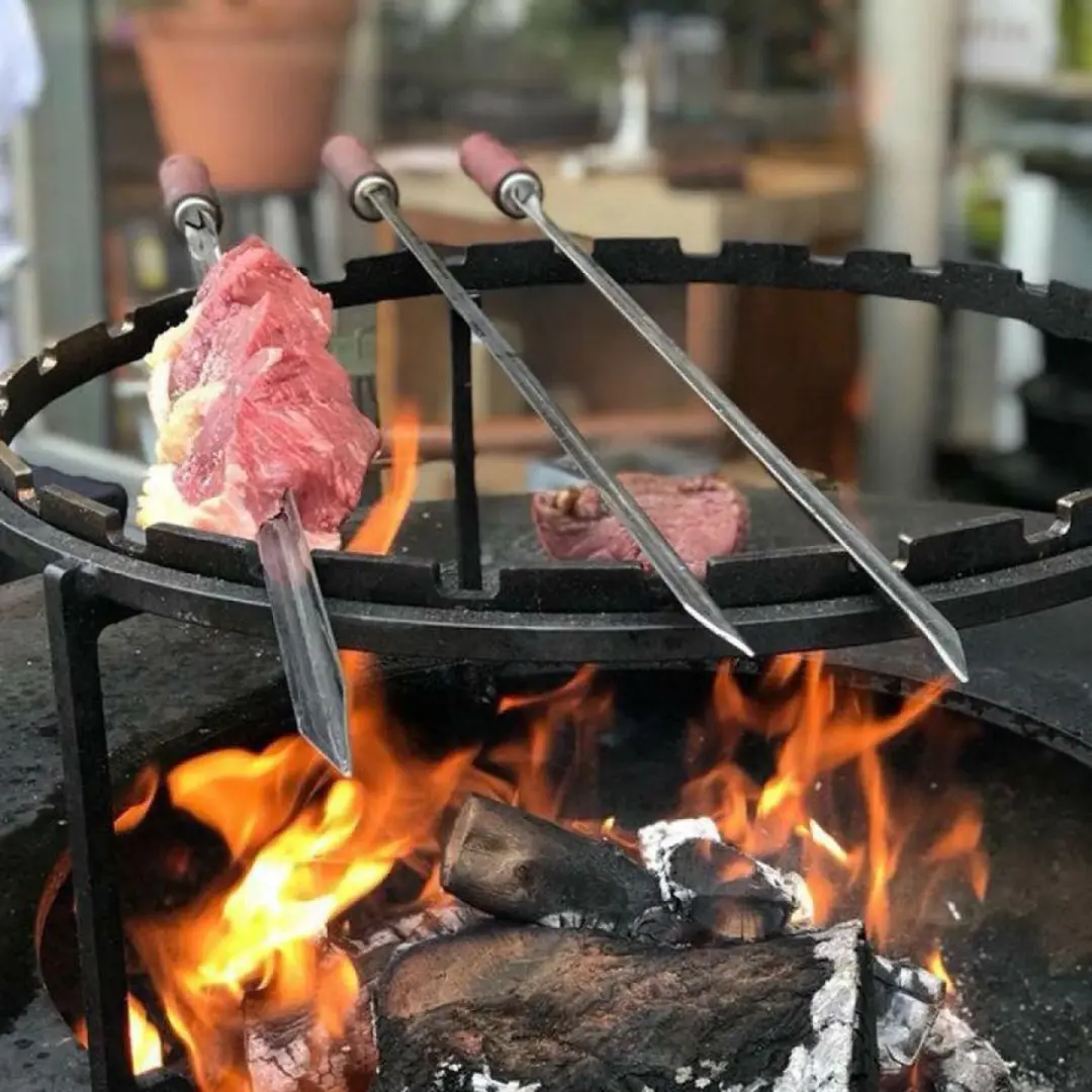 Ofyr 85 Grill Accessoires Set - 4-delig Zwart