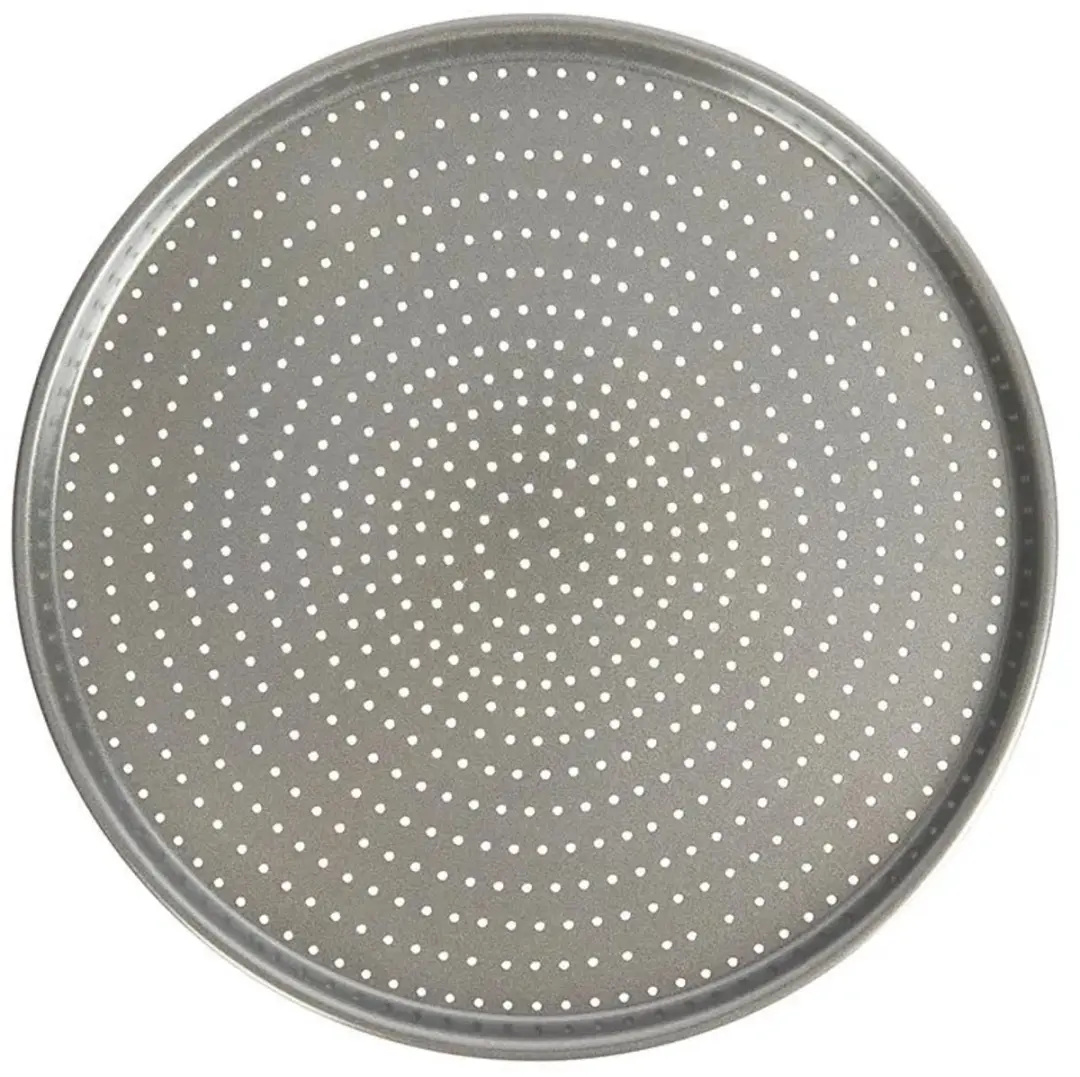 Masterclass Crusty Bake Geperforeerde Bakplaat 32cm - Zwart