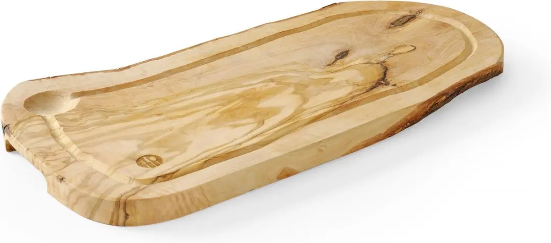 HENDI Serveerplank Olijfhout Handgemaakt 400x250x18mm