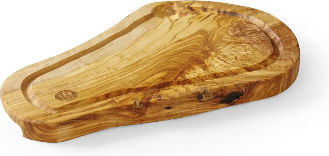 HENDI Serveerplank Olijfhout Handgemaakt 400x250x18mm