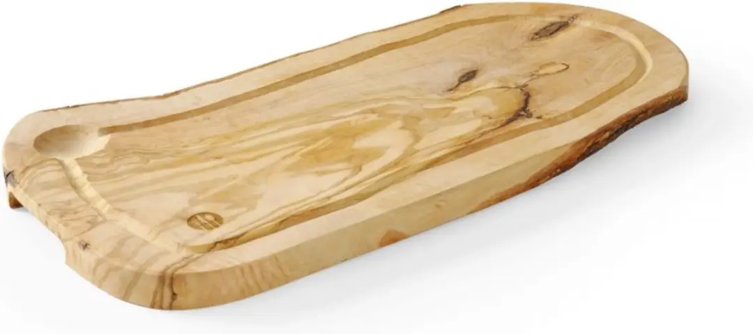 HENDI Serveerplank Olijfhout Handgemaakt 400x250x18mm