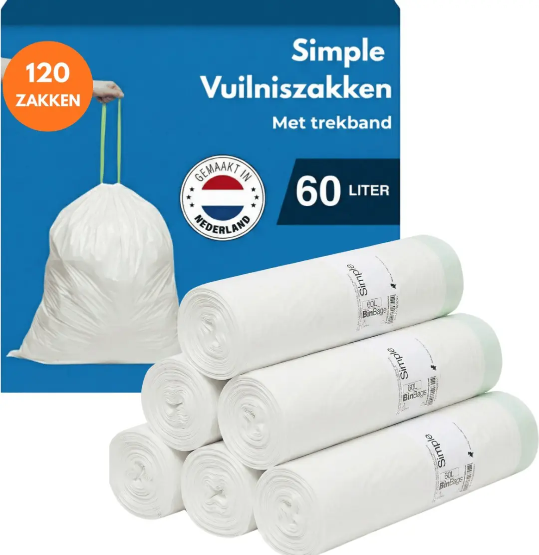 Simple Vuilniszakken 60L