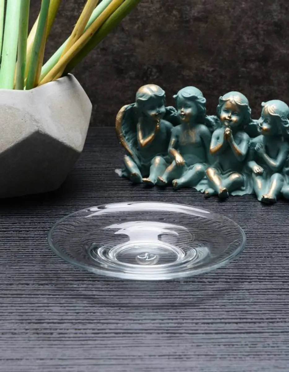 Pasabahce Glazen Thee-Onderzetters 120mm