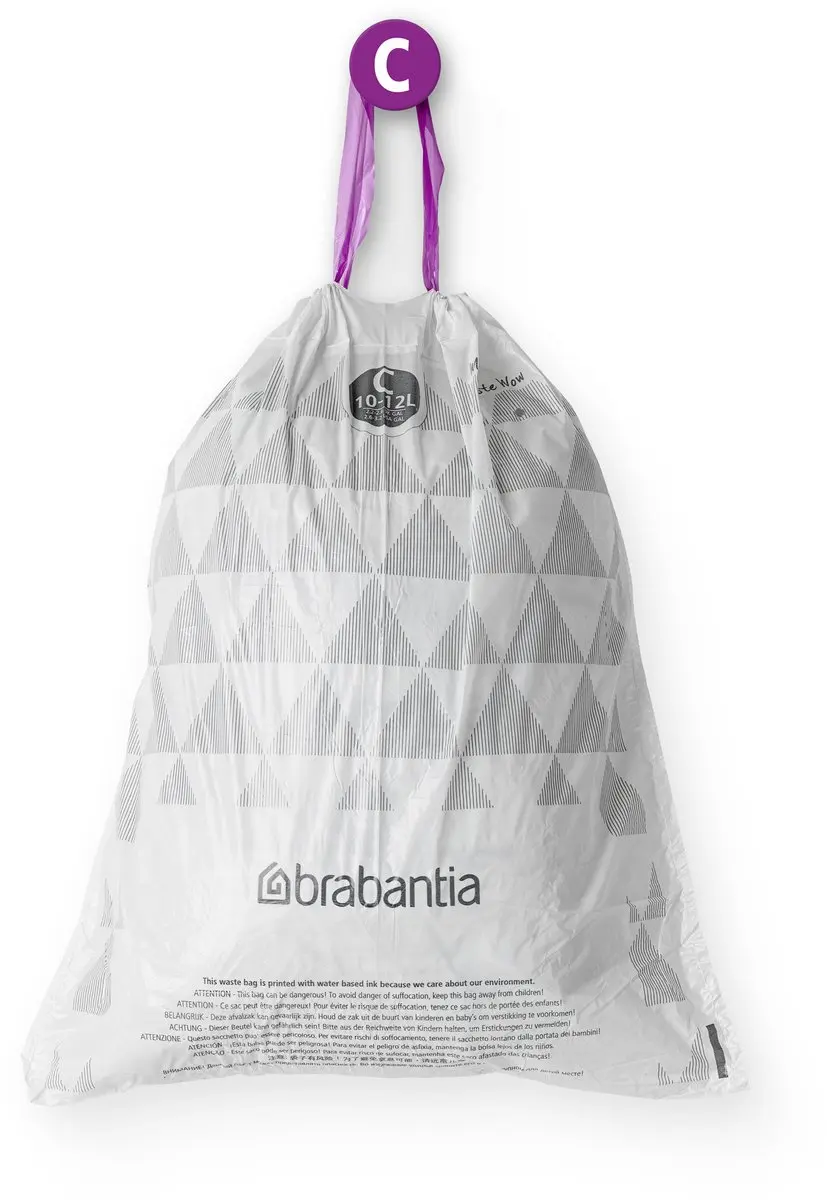Brabantia PerfectFit Vuilniszakken 12L - 40 Stuks - afbeelding 6 van 6