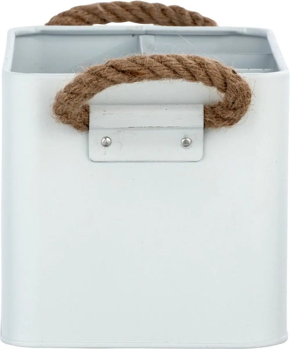 Wenko 23700100 Opbergdoos - 2,37L - 4 Vakken - Wit