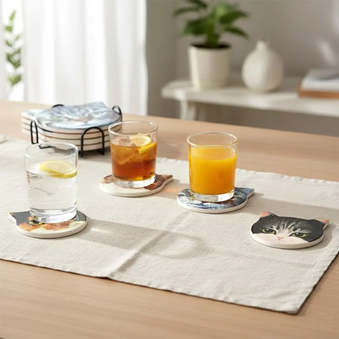 Excellent Houseware Kat Onderzetters