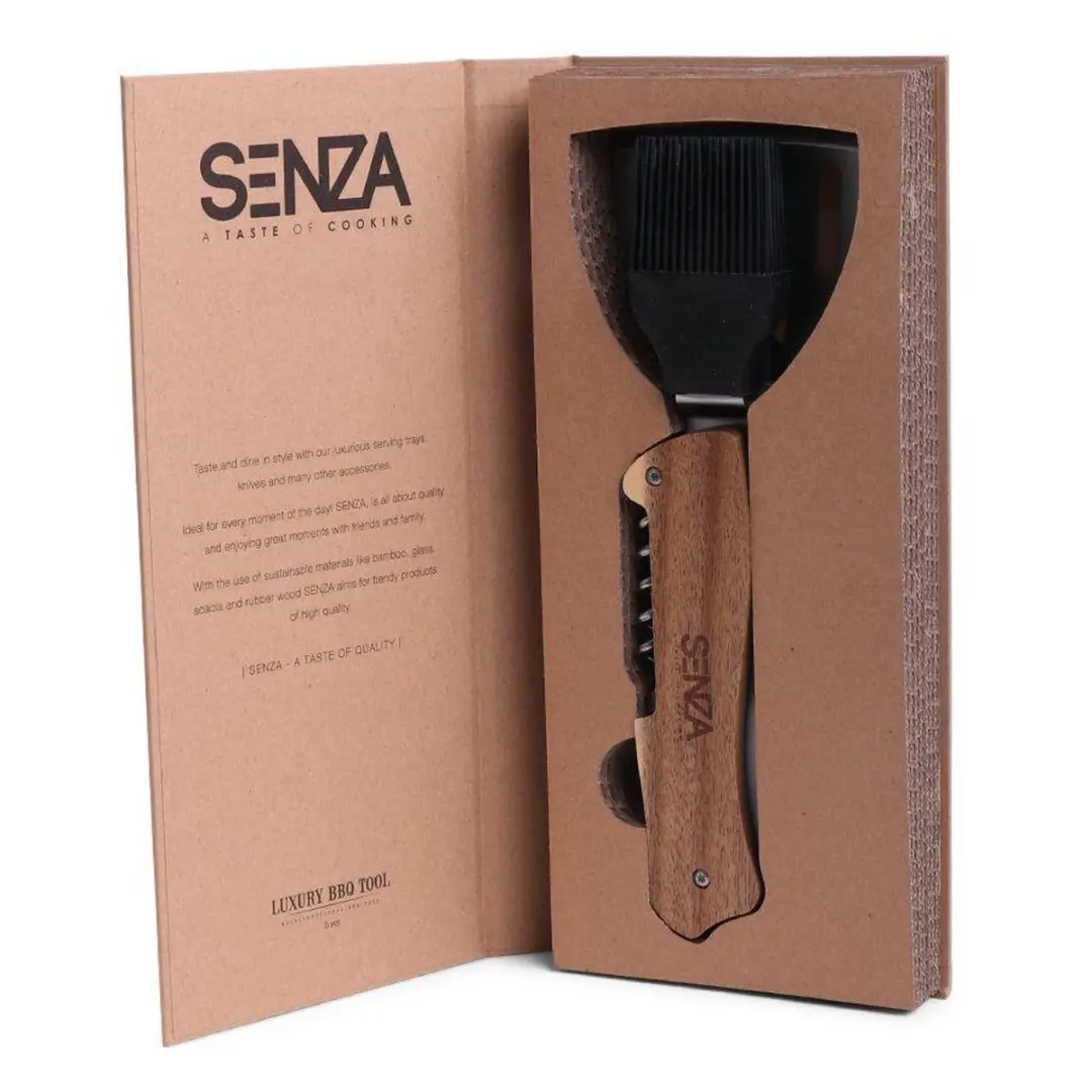 Senza BBQ Toolset Acacia Hout - 5-delig