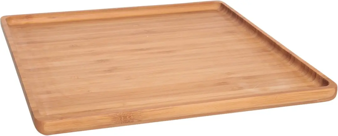 Cosy&Trendy Bamboe Houten Dienbladen 26x26cm - 3 Stuks - Bruin