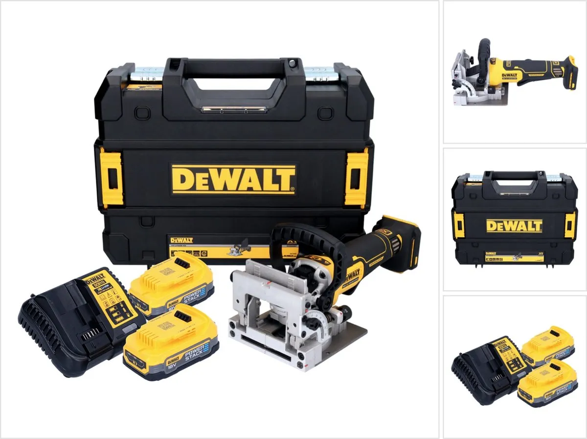 DeWalt DCW 682 E2T Platte Deuvelfrees 18V