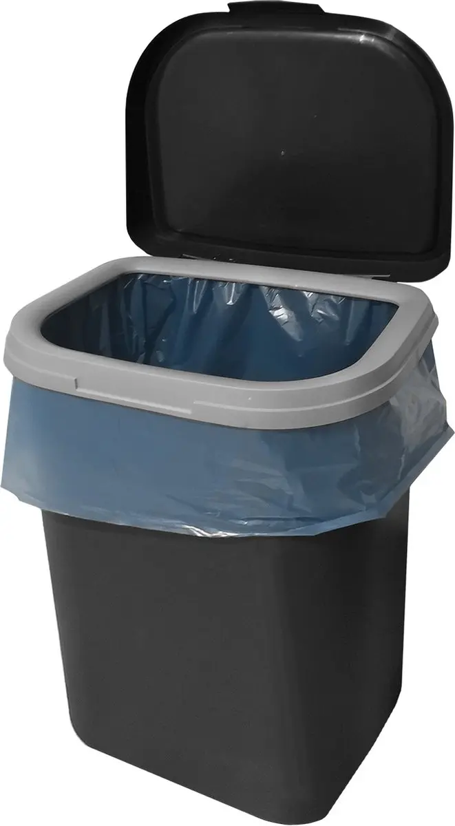Kortpack Vuilniszakken 120L Blauw - 200 Stuks (10 Rollen) - afbeelding 4 van 4