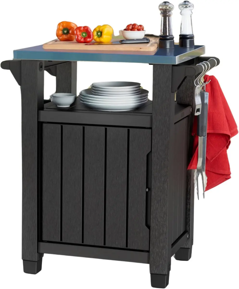 Keter Unity Classic BBQ Tafel Grafiet