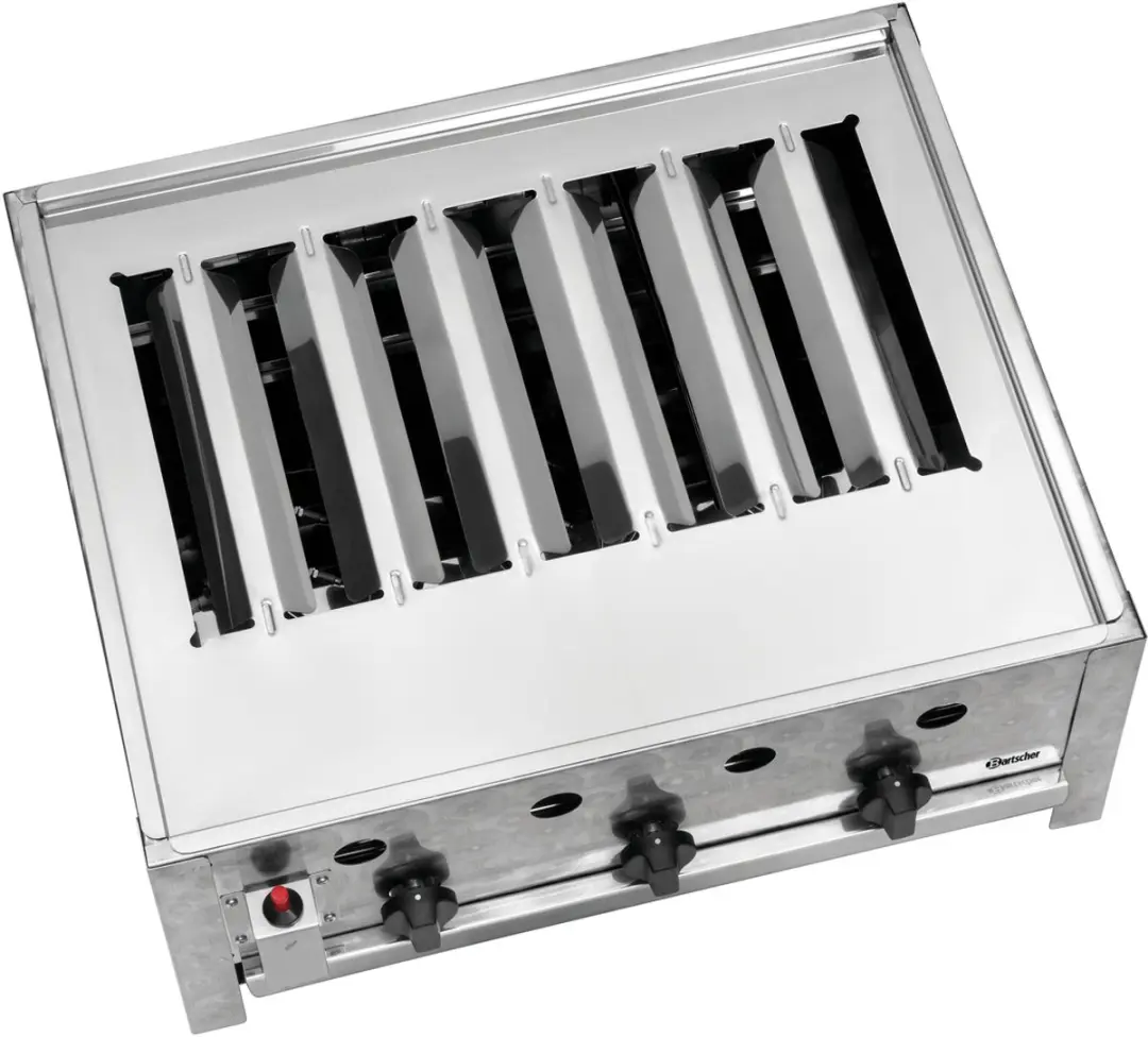 Bartscher TB1000R Gas Tafelbraadgrill 10000W - Grijs